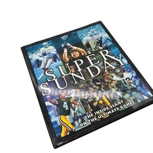 Super Sunday Hard Cover Book NFL Football Photography History 143 pgs Table Book
